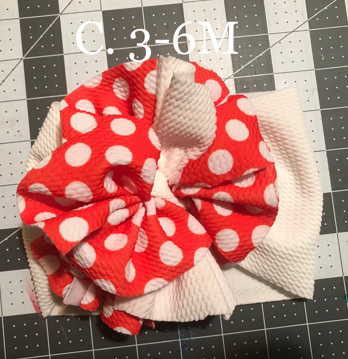 Bullet Fabric Messy Bow Headwraps 03M 69M Etsy