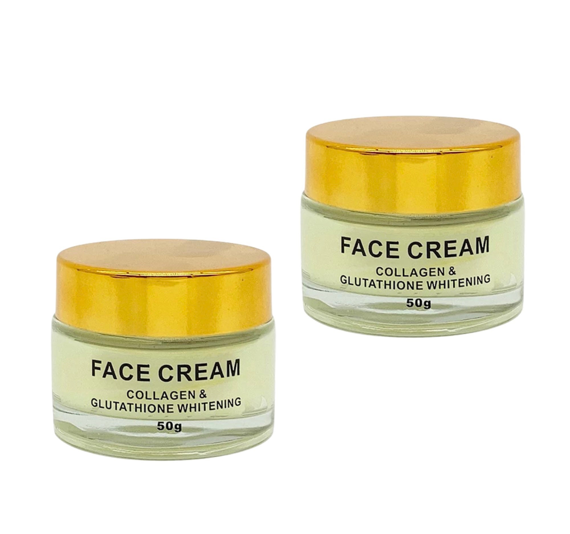 Face cream whitening with collagen and glutathione 50 g Etsy