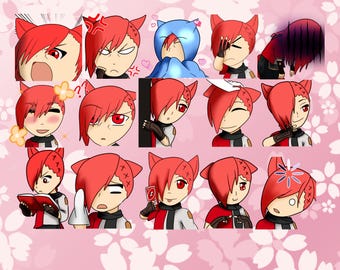 FFXIV - G'raha Tia Discord/Twitch Emote Sets