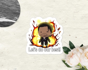 Meteor Aufkleber - Chibi Anime Vinyl Aufkleber (Digitaler Download)
