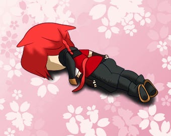 FFXIV - G'raha Tia Play Dead Discord Sticker