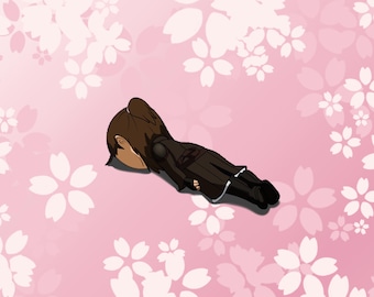 FFXIV - Meteor Überlebender Play Dead Discord Sticker