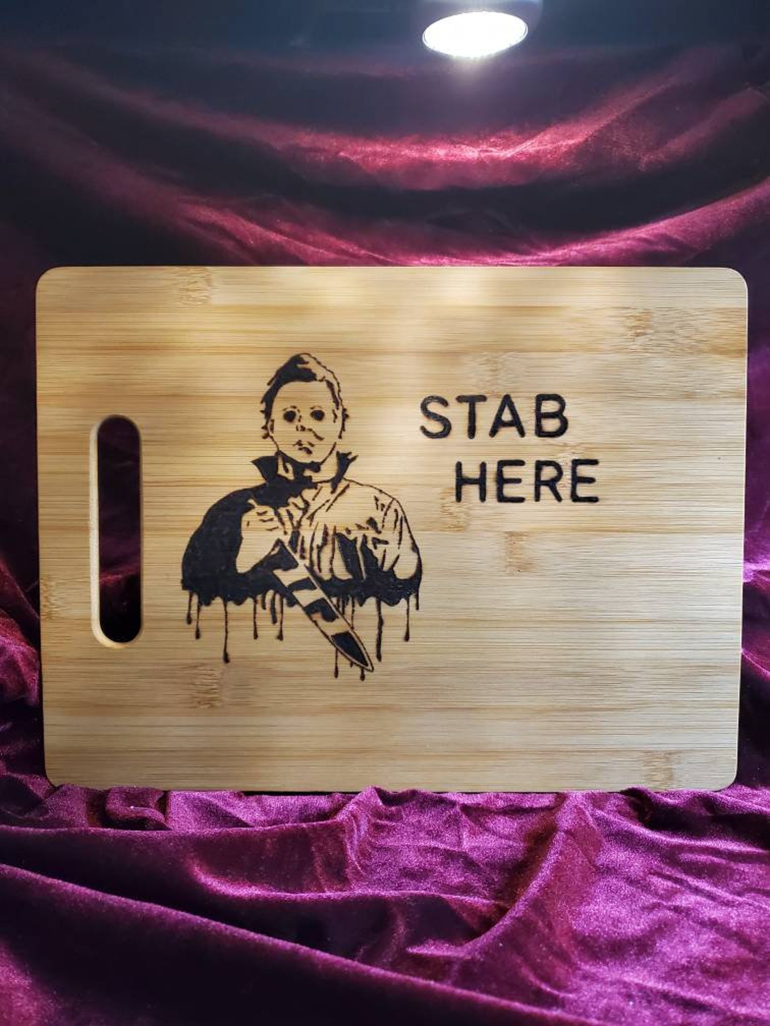 Horror Cutting Boards Etsy
