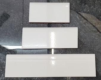 Baseboard-Ceramic Tile- trim molding Wall Tile,Backsplash,Bathroom tile 3" x 6", 3" x 8", 3 x 12"