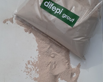 CHAMPAGNE grout - (sanded grout/unsanded grout)- antifungus-with sealer-floors,walls,countertops,backsplashes,showers,mosaics .