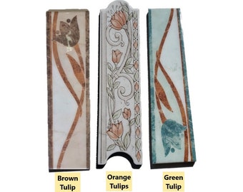 Decorative Ceramic Tile Trim 2.5 x10 inches