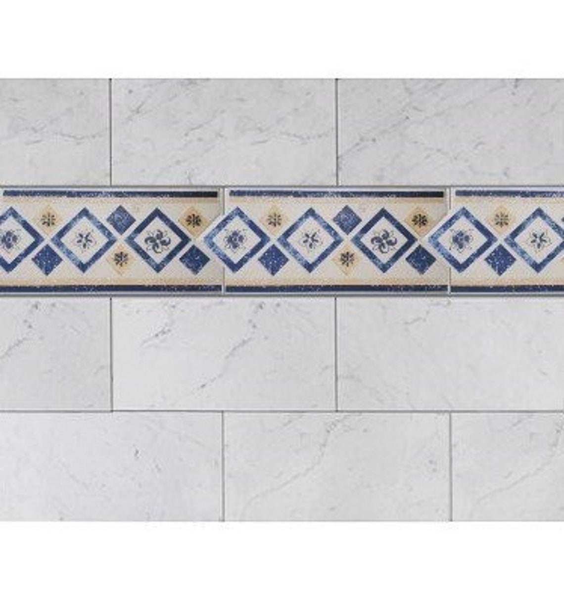 Ceramic Tile Border 6x12 Decorative ceramic for Etsy