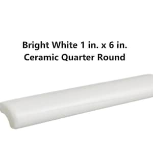 Bordes de cerámica quarter redondo
