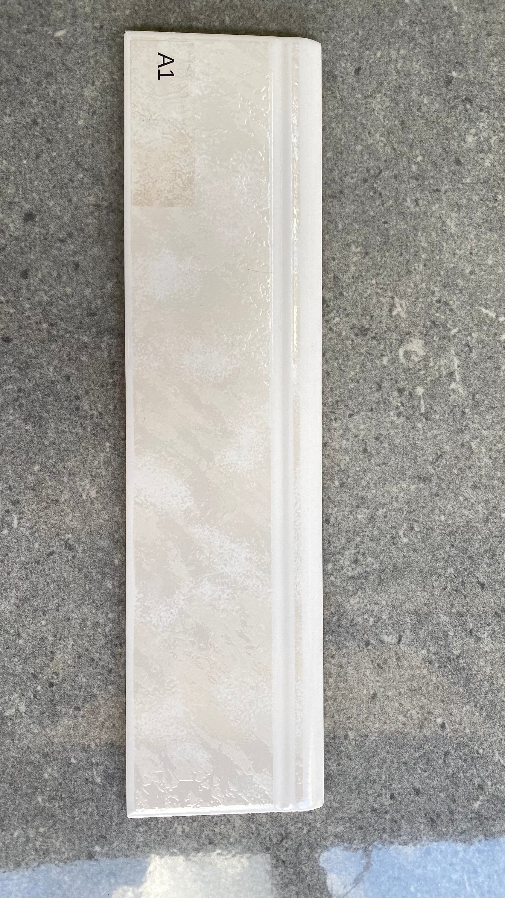 Ceramic Tile trim molding 3x12 INCHES Etsy