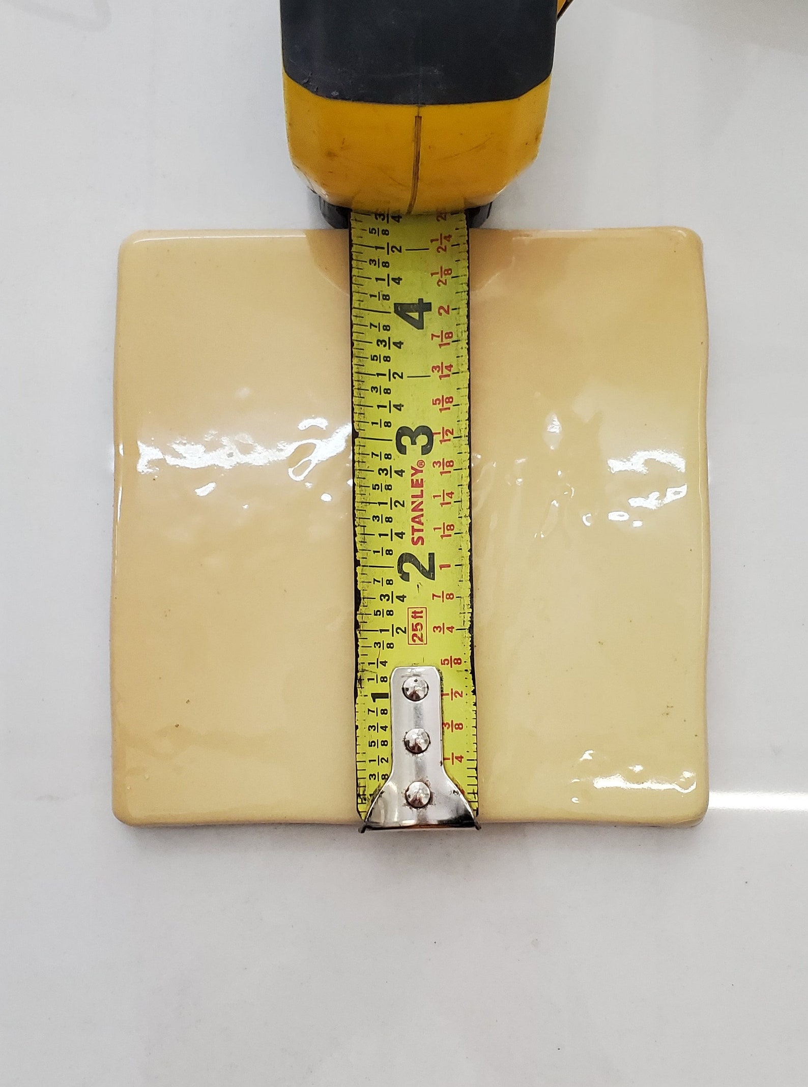 YELLOW CERAMIC TILE 4 x 4 For use on walls Etsy