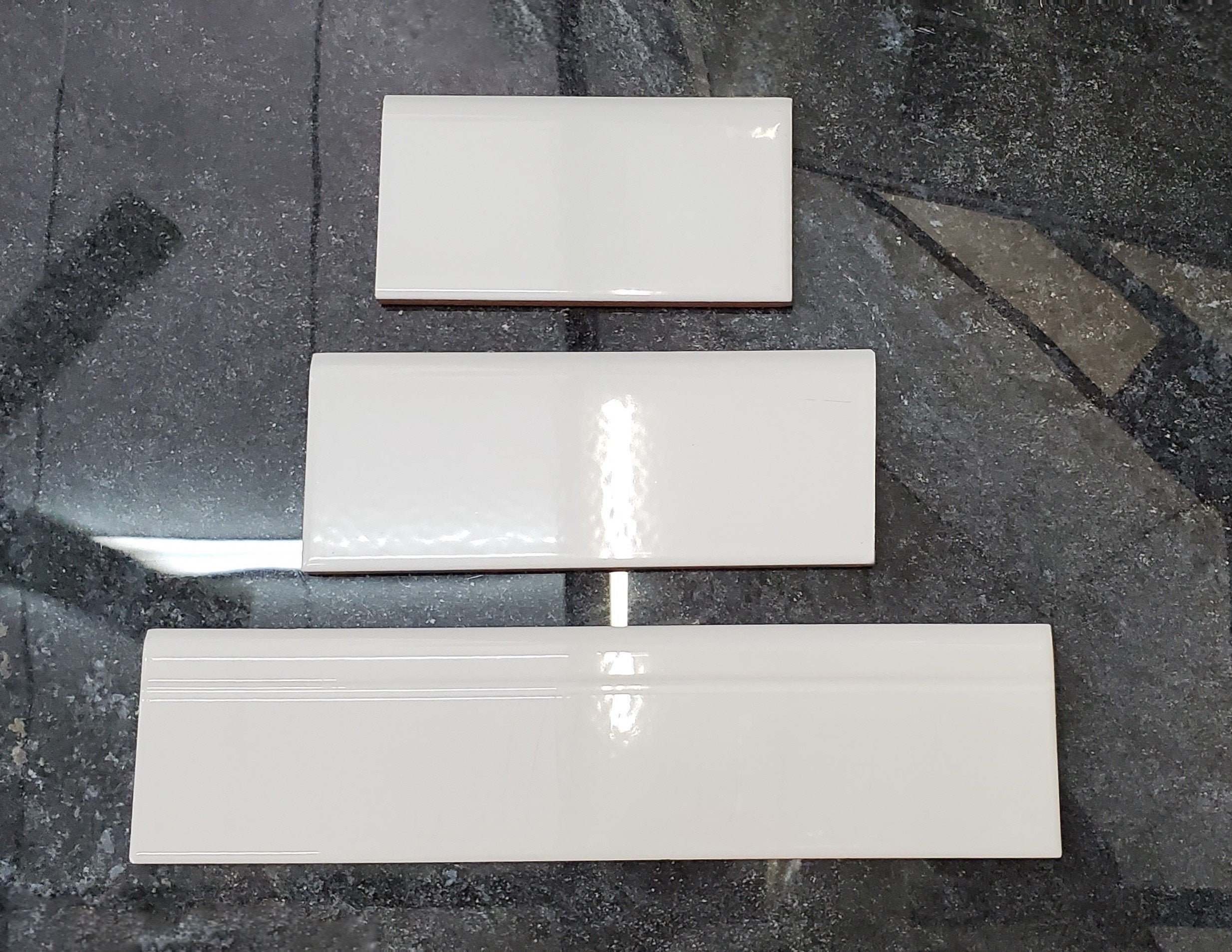 Baseboardceramic Tile Trim Molding 3 X 6 Etsy UK