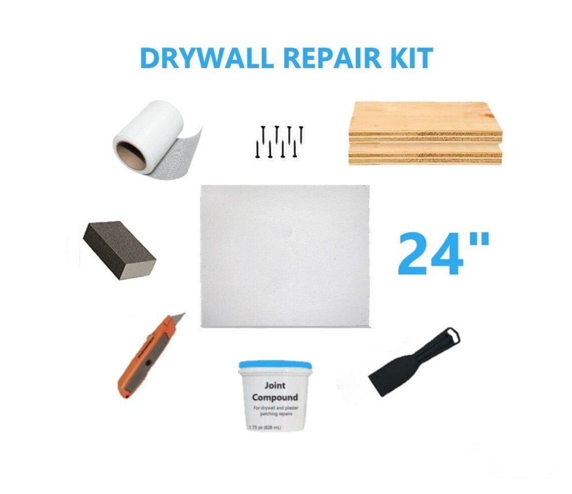 DRYWALL REPAIR KIT 6x6 12x12 Etsy