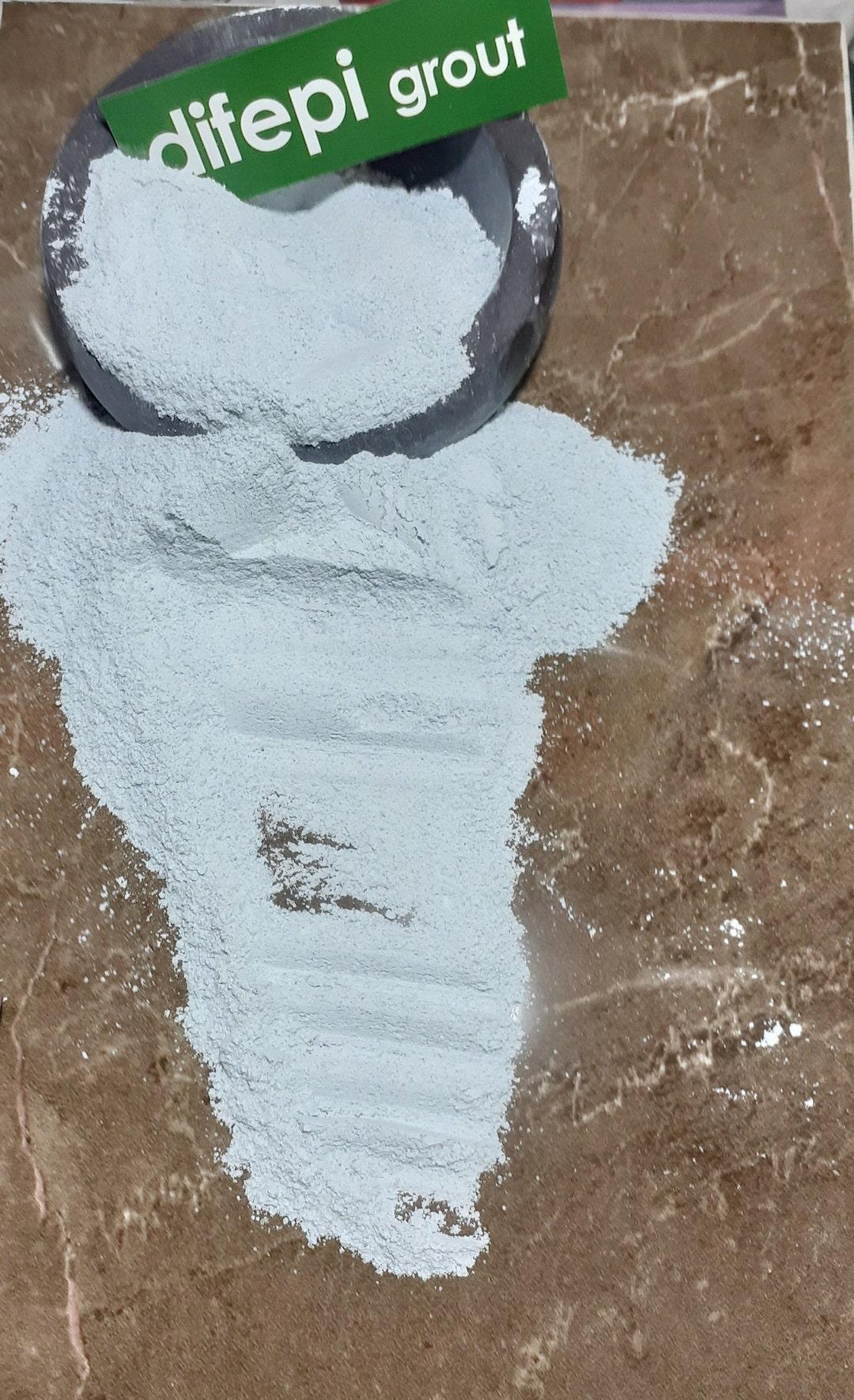 Glaciar Blue sanded Grout & Unsanded Grout Antifungus With Sealer