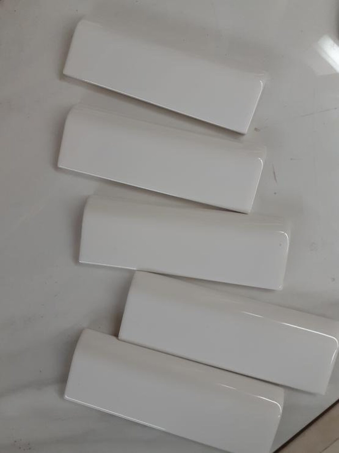 Ceramic Tile Bullnose Mud Cap Trim 2x6 Inches Etsy