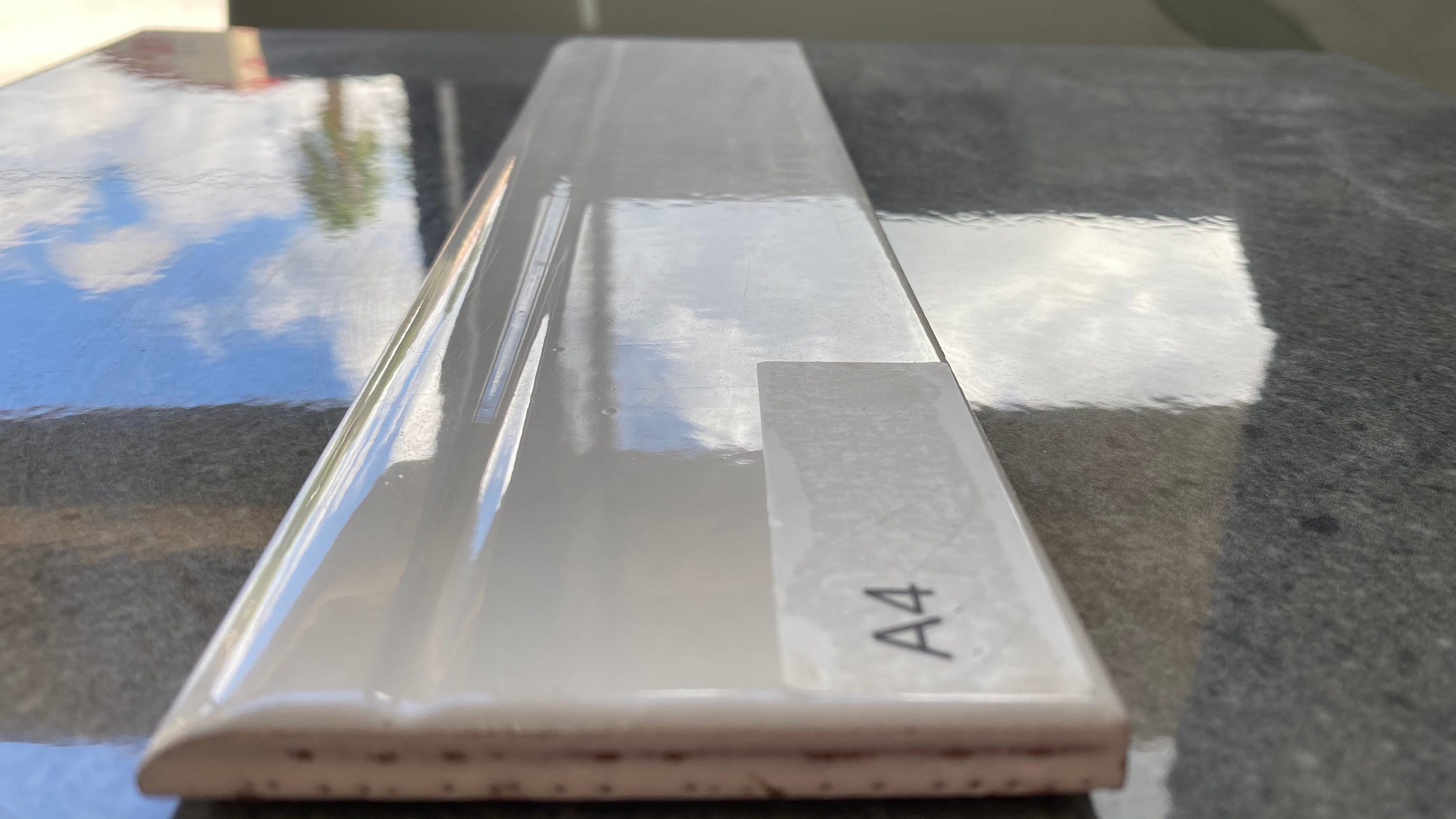 Ceramic Tile trim molding 3x12 INCHES Etsy