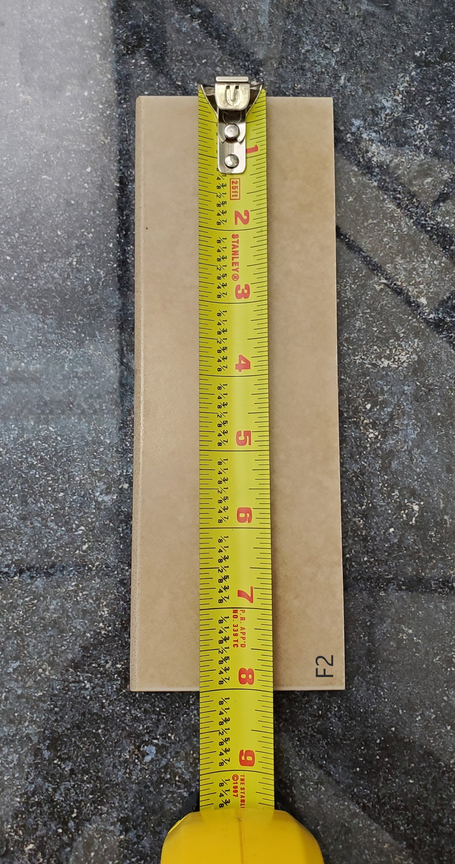 Ceramic Tile Trim Molding 2 X 8 Etsy