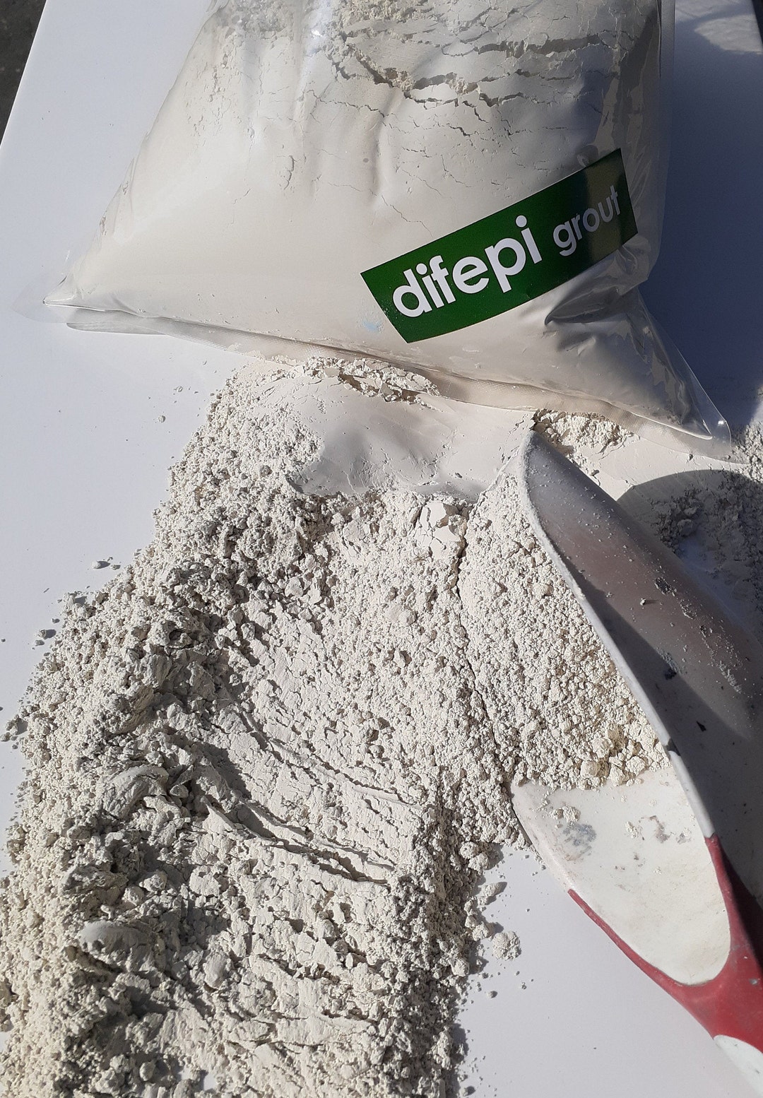 CREAM Grout sanded and Unsanded With Sealer and Anti Fungus. for Floors