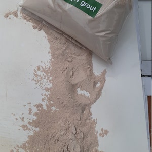 CHAMPAGNE grout - (sanded grout/unsanded grout)- antifungus-with sealer-floors,walls,countertops,backsplashes,showers,mosaics . image 6