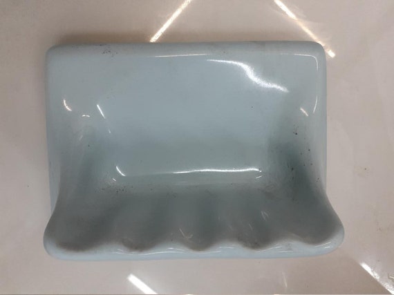 Portasapone Compatto Con Fori Di Drenaggio – Blu – 10,2 X 6,3 X 2,5 Cm