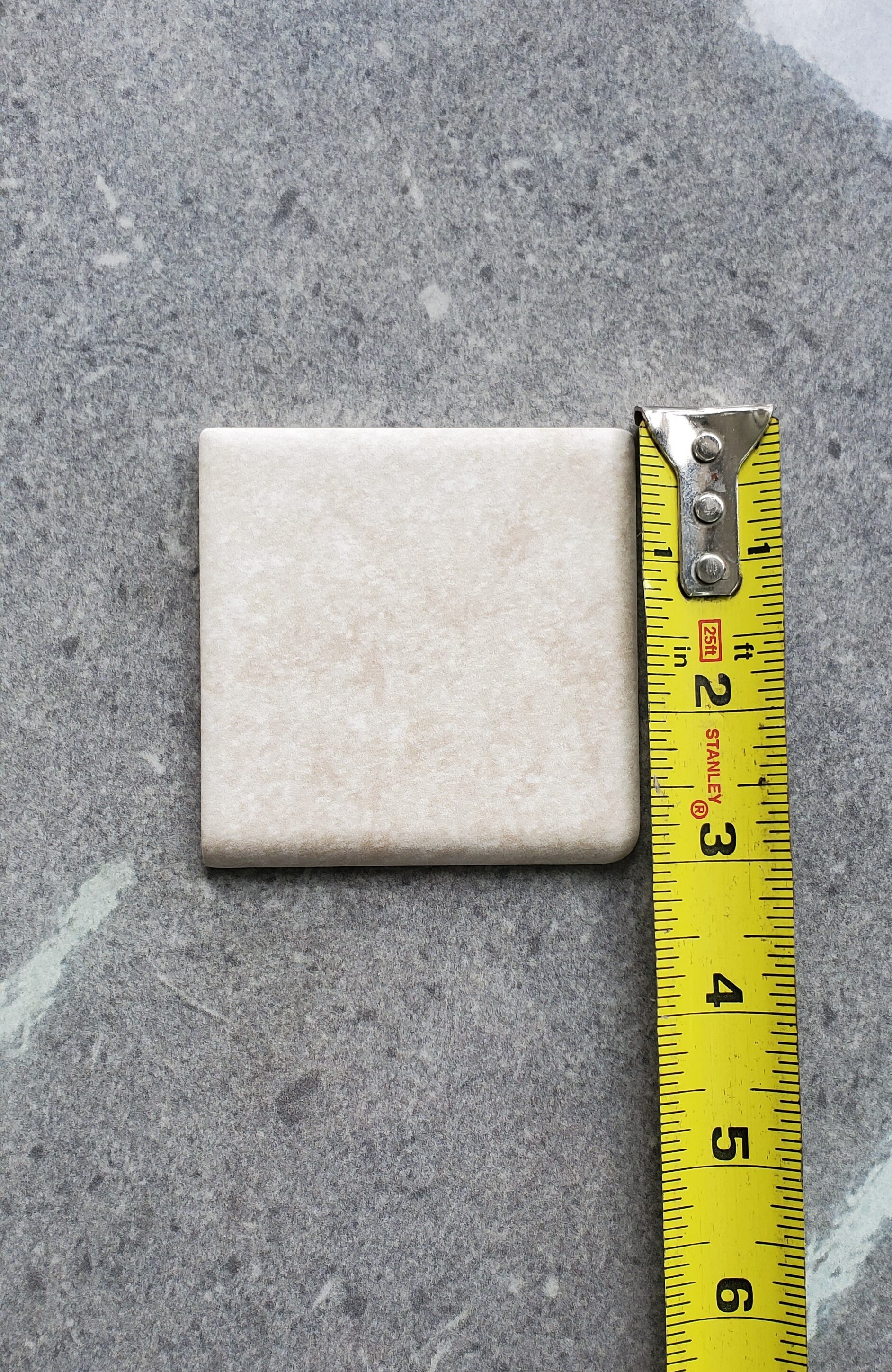 Azulejo de pared de esquina redondeada de cerámica blanca | Etsy