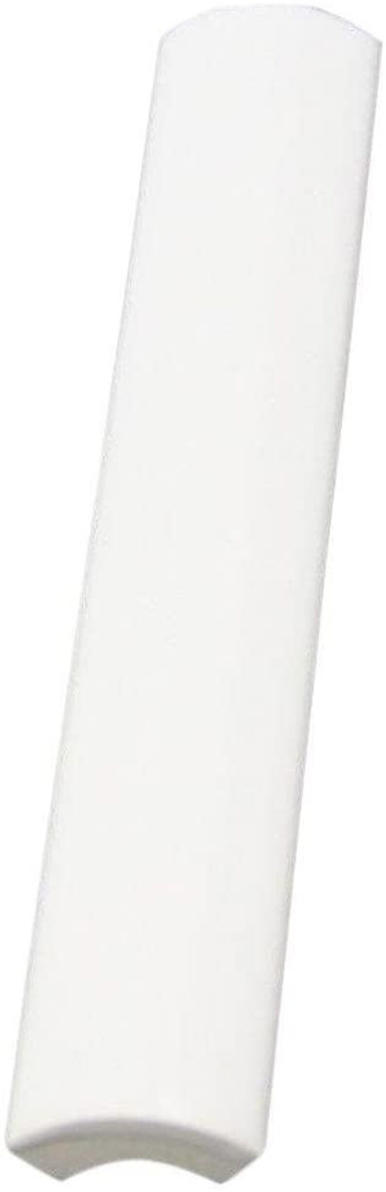 Bright White Ceramic Quarter Round Trim Tile Etsy