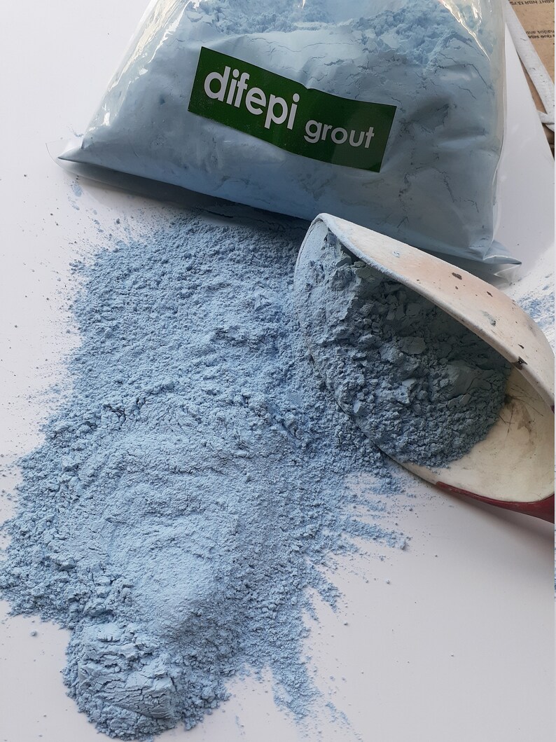 SKY BLUE Grout sanded Grout/unsanded Grout Anti Funguswith Etsy UK