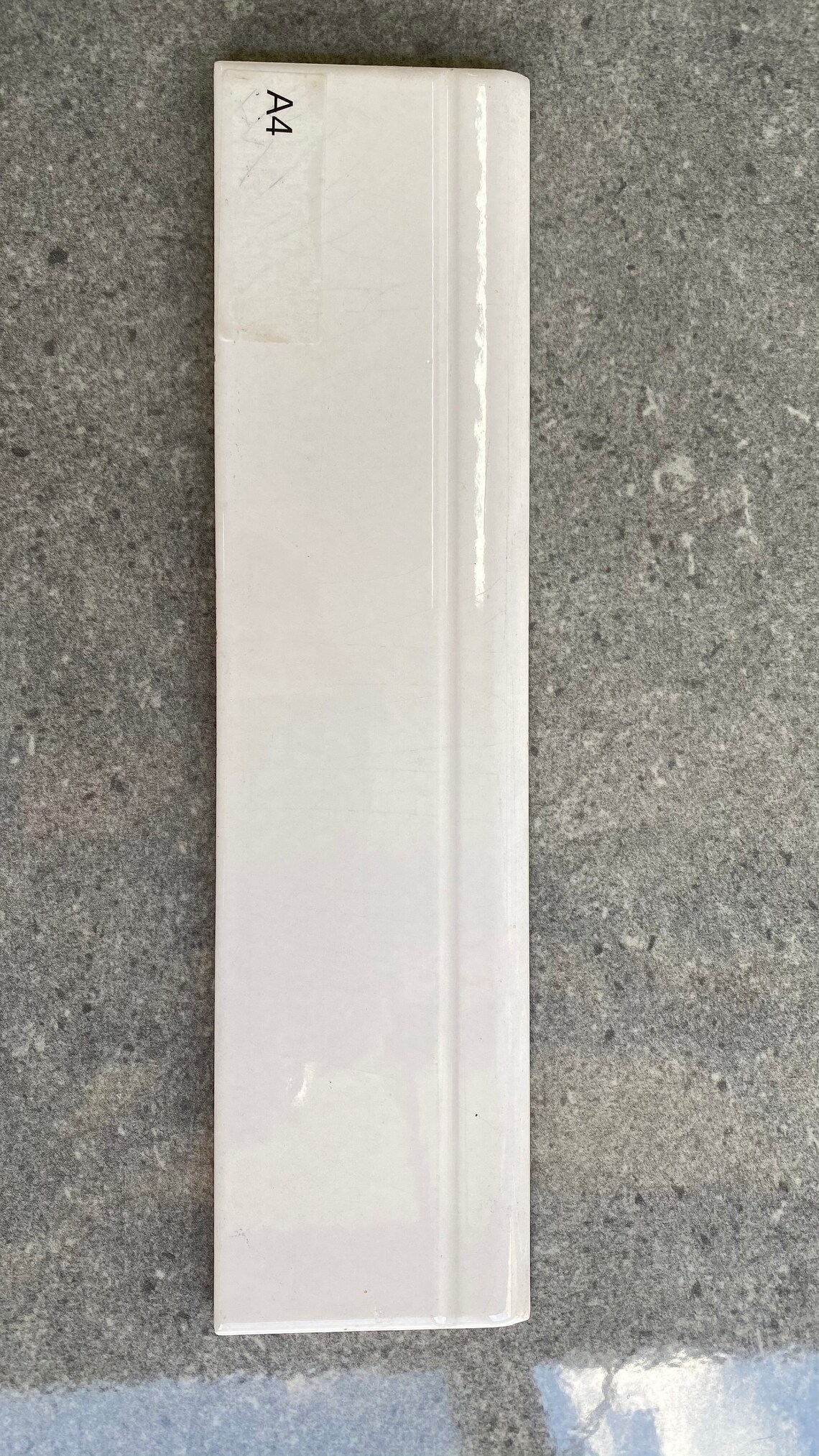 Ceramic Tile trim molding 3x12 INCHES Etsy