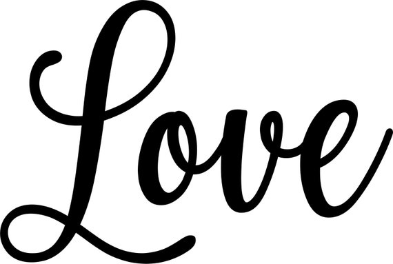 Download Love Svg Script Love Svg Love Svg For Cricut Love Svg For Etsy