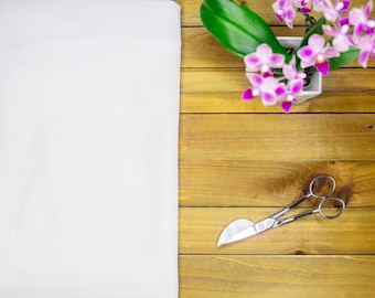 1 Yard White Sheer Cup Lining for Bra Making