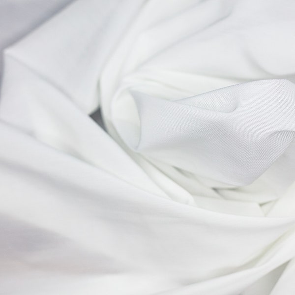 White Medium Weight PowerNet Fabric