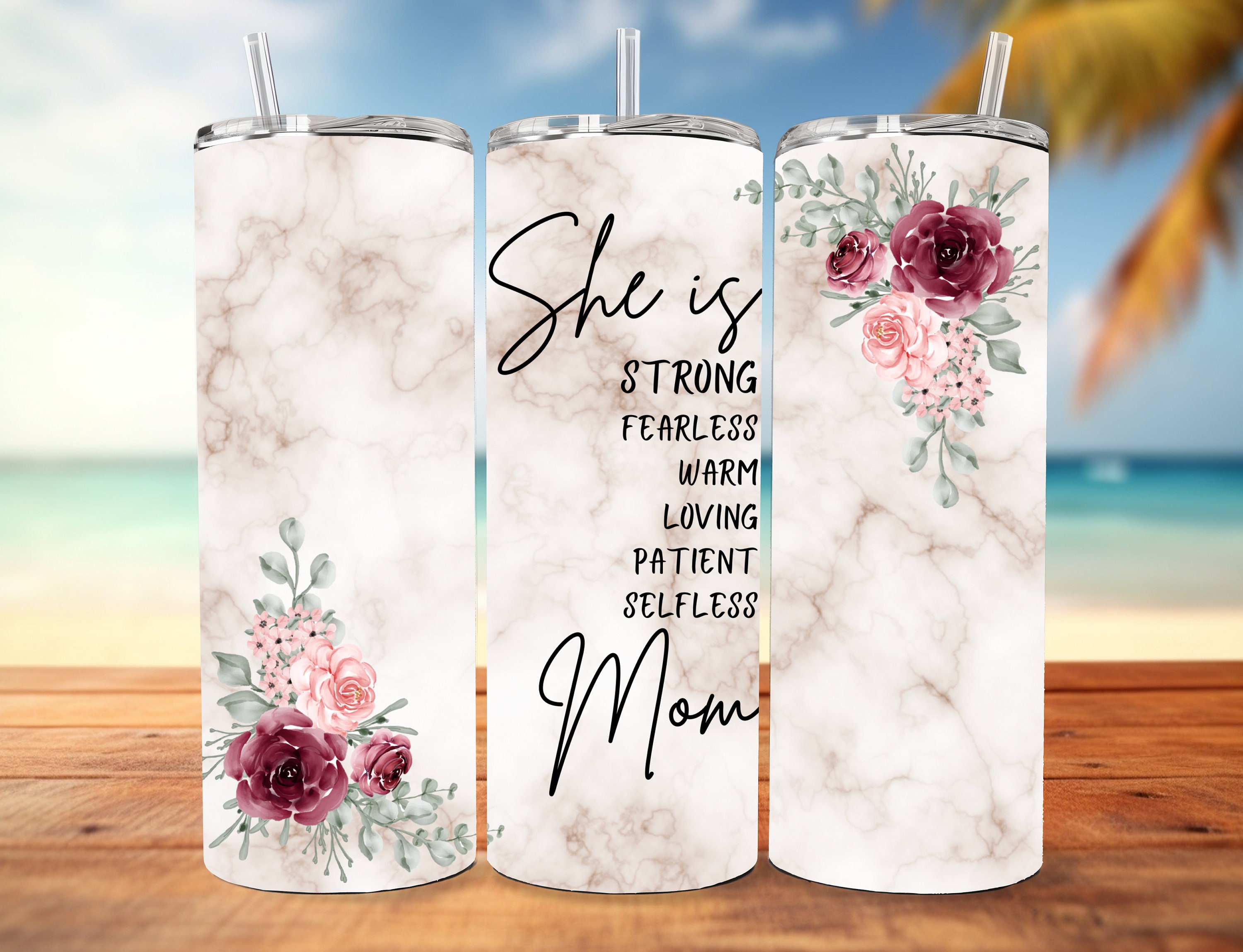 Mothers Day Tumbler Template Digital Download Etsy