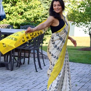 Pure silk handwoven ikkat saree
