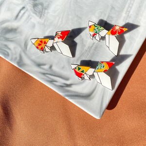 Origami Goldfish Pin | Handmade Brooch  | Accessory | Unique Gift Idea