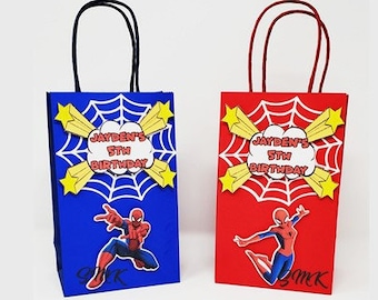 Superheroes Favor Bags - 10 Pack