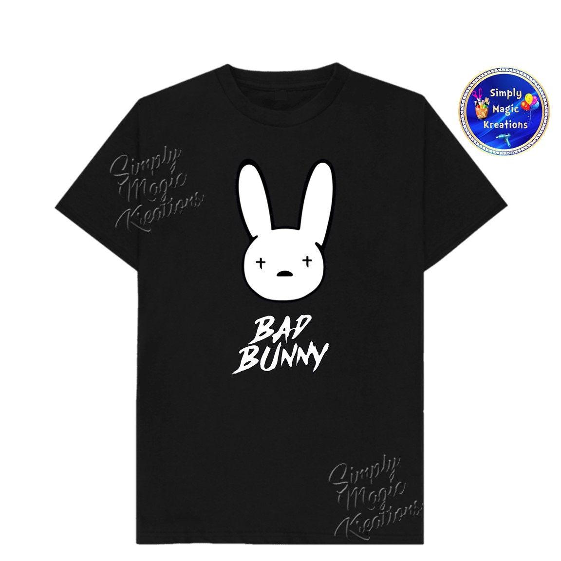 Bad Bunny Short Sleeve T-Shirt | Etsy