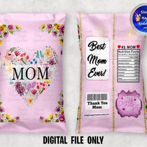 Mom Chip Bag - Digital File Only - Instant Download