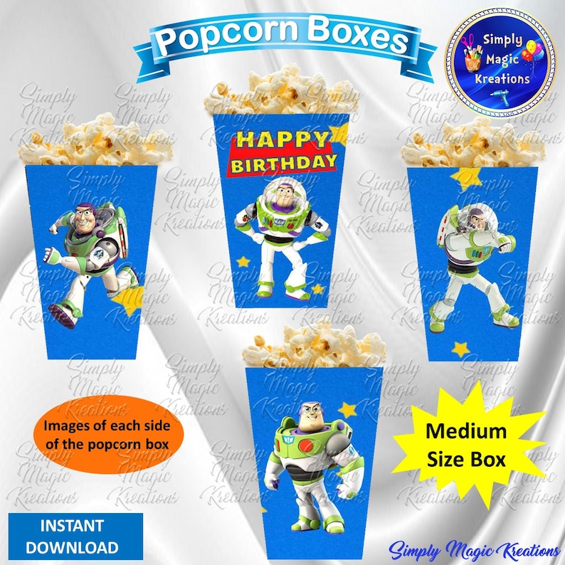 Toy Story Popcorn Box