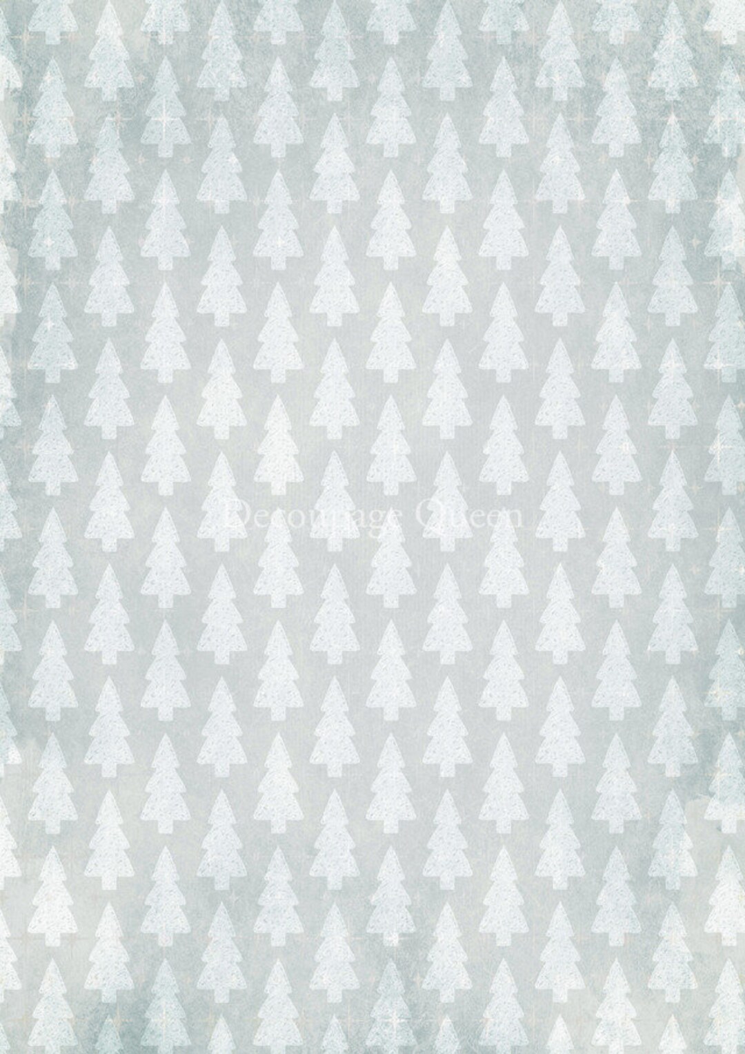 Decoupage Queen Patterned Soft Pines Size A4 Etsy