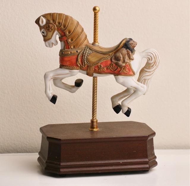 Antique carousel horse - Etsy 日本
