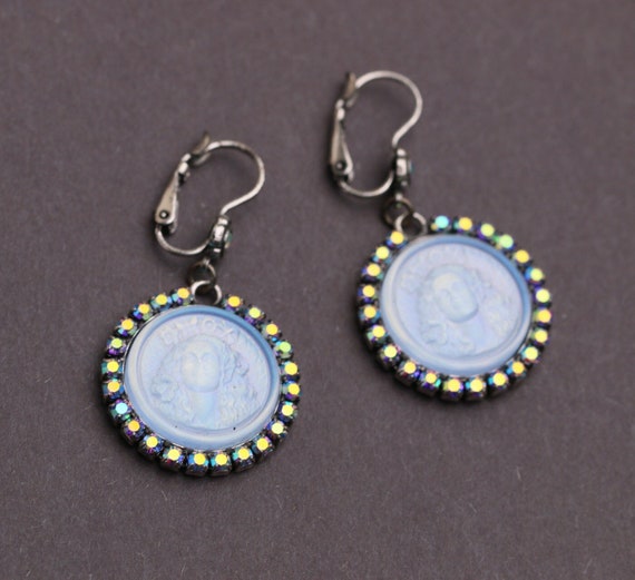 Vintage Kirks Folly Angel Dreams Dangling Earrings