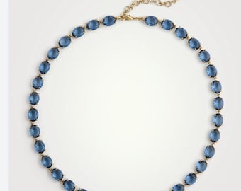 Roxanne Assoulin Gem Palace The Royals Goldtone & Glass Crystal Necklace