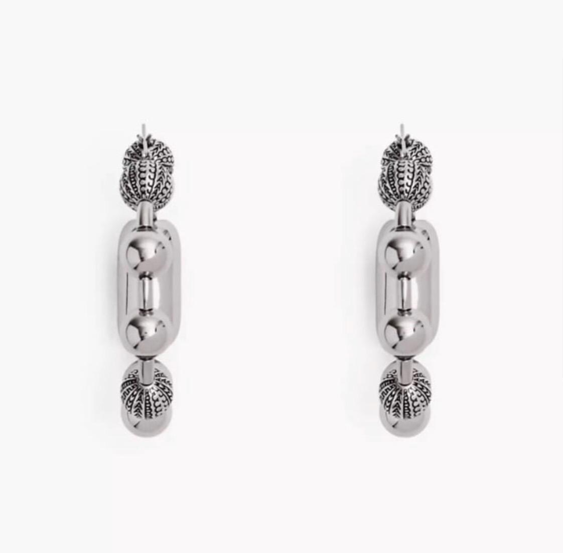 [MARC JACOBS]★Chain hoop earring リングピアス★ 楽天市場】マークジェイコブス MARC JACOBS ピアス シルバー