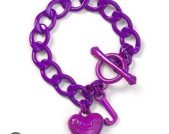 Juicy Couture Dreaming in Color - Neon Purple Starter Bracelet