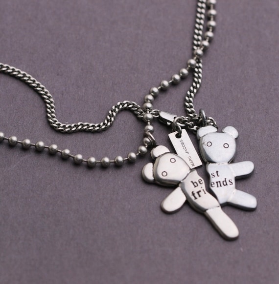 Marc Jacobs Heaven Necklace Chain Friendship Best Friends Silver New - Etsy