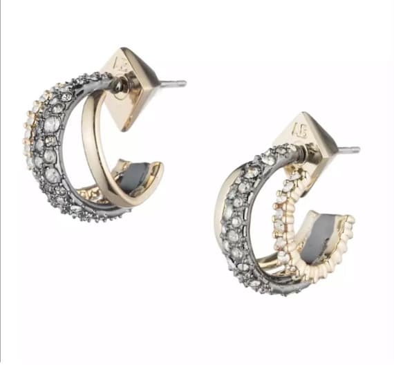 ピアス wing bling 14k post Illyana cubic two-line earrings Chunky'z Clip Ribbed Earrings – JB JEWELERS