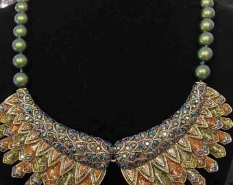 Heidi Daus Wing It Crystal Accented Necklace