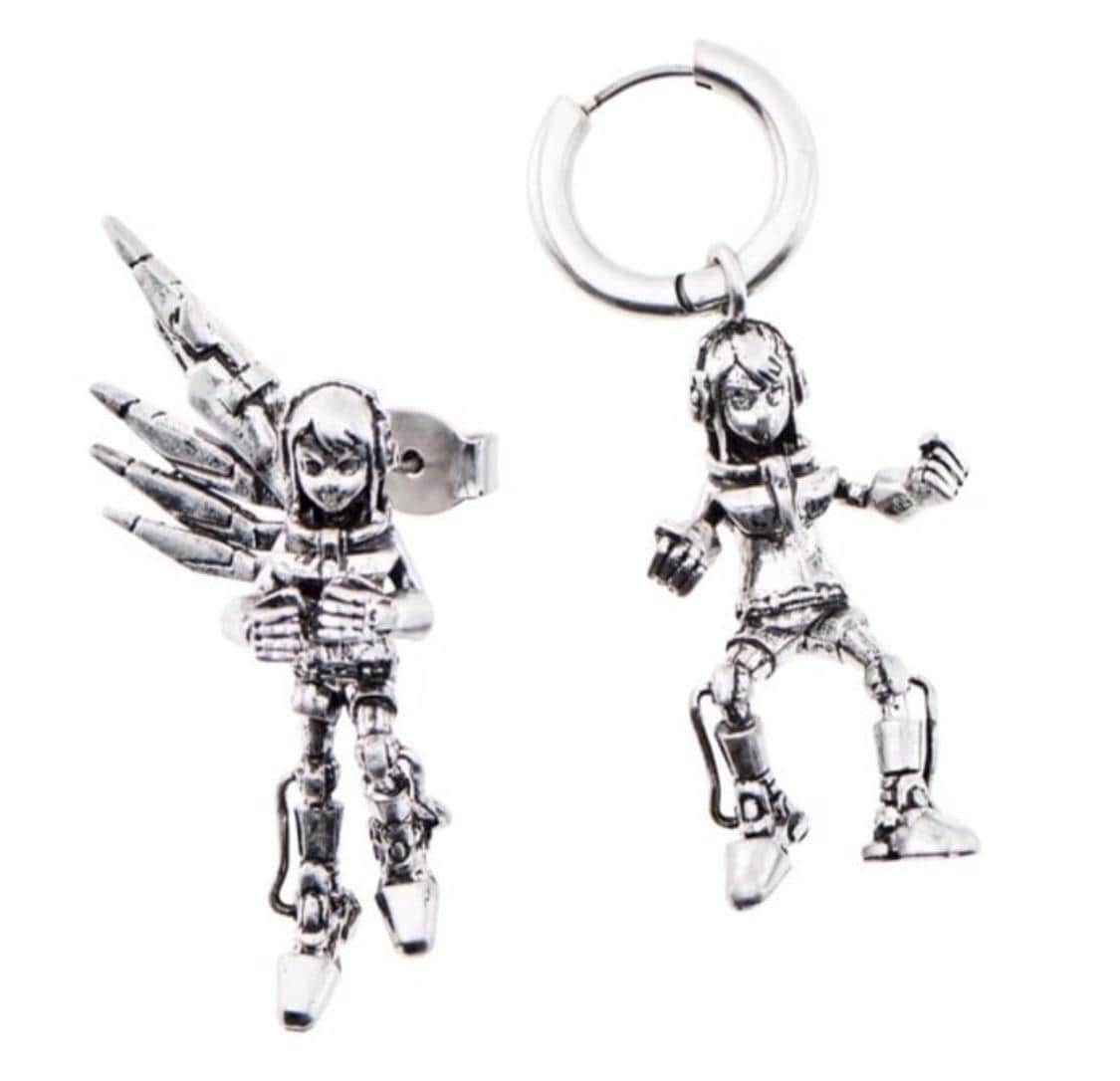 heaven by Marc Jacobs キーガンダ ッカーピアス Heaven by Marc Jacobs Robot Earrings - Etsy