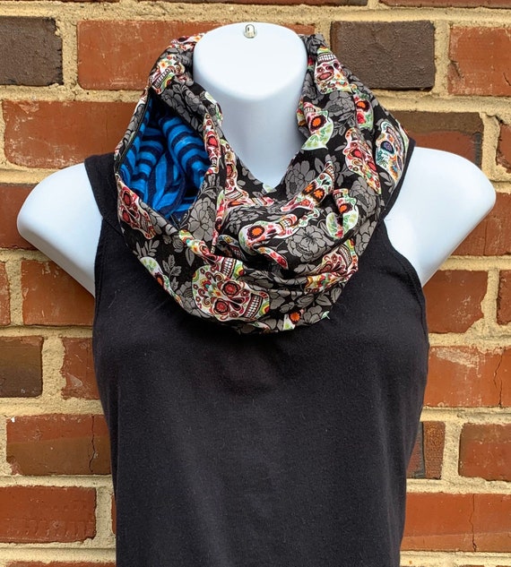 Lightweight cotton infinity sale scarf