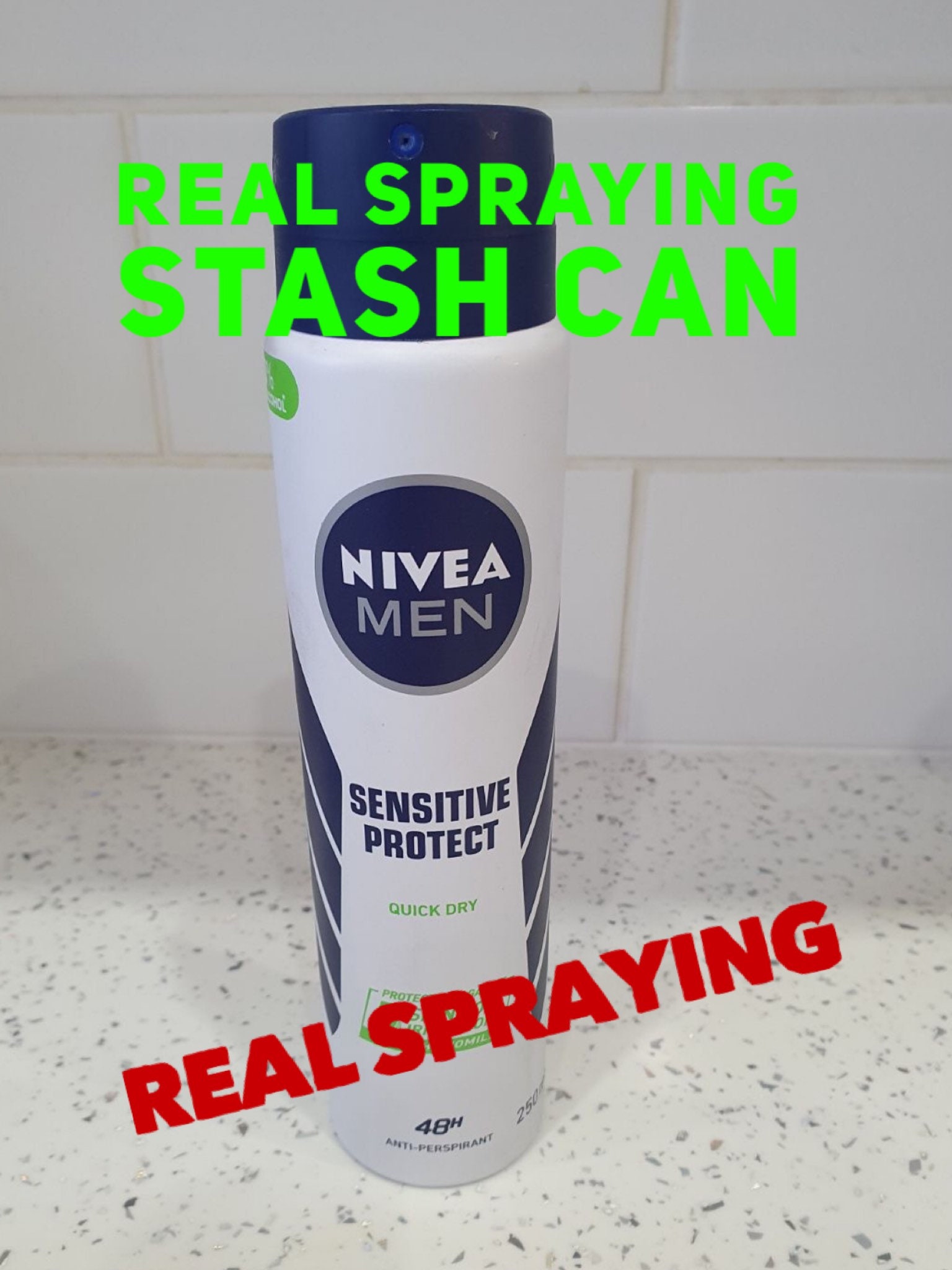 Stash can secret stash Real spraying stash can