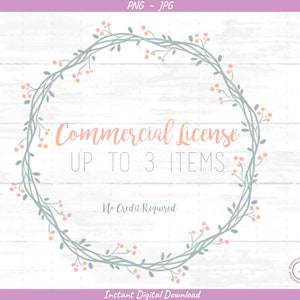 Commercial License for Clip Art | Clip Art License | Commercial Use